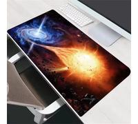 Tappetino Mouse XXL Gaming 700x400x2mm Tempesta solare, Grande tappetino Scrivania, Superficie Liscia Migliora la Precisione e la Velocità, mouse pad per Computer, Laptop