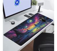 Tappetino Mouse XXL Gaming Paesaggio Fantastico Tappetino per Mouse Grande 1000x500x2 mm Mouse Pad Grandi Migliora la velocità e la precisione Lavabile Tappetino Scrivania per Ufficio e casa
