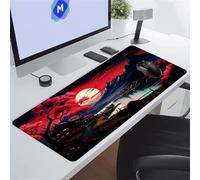 Tappetino Mouse XXL Gaming Paesaggio Giapponese Tappetino per Mouse Grande 1200x600x3 mm Mouse Pad Grandi Migliora la velocità e la precisione Lavabile Tappetino Scrivania per Ufficio e casa
