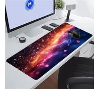 Tappetino Mouse XXL Gaming Punti Colorati Tappetino per Mouse Grande 700x300x2 mm Mouse Pad Grandi Migliora la velocità e la precisione Lavabile Tappetino Scrivania per Ufficio e casa