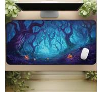 Tappetino Mouse XXL Giungla del Terrore 900x300x3mm, Tappetino mouse Gaming Antiscivolo Resistente, Grande Mousepad gaming, Migliora Precisione e Velocità, Adatto Ufficio, Casa, Tastiera