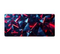 Tappetino Mouse XXL Professionale Arte Geometrica Tappeto Extra Grande per Computer Portatile PC Superficie Scorrevole Cuciture Resistenti Antiscivolo Gaming Ufficio Casa