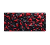 Tappetino Mouse XXL Professionale Arte Geometrica Tappeto Extra Grande per Computer Portatile PC Superficie Scorrevole Cuciture Resistenti Antiscivolo Gaming Ufficio Casa