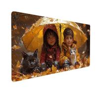 Tappetino Mouse zen Impermeabile Tappetino Scrivania 60 x 30 x 0.3 CM Flower Mousepad Bordi Cuciti Migliorare la Precisione e la Velocità,Decorare Sottomano Scrivania per Ufficio Casa Gaming model2552