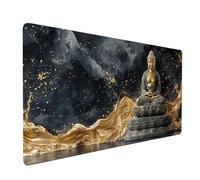 Tappetino Mouse zen Impermeabile Tappetino Scrivania 80 x 40 x 0.3 cm Paesaggio Mousepad Bordi Cuciti Migliorare la Precisione e la Velocità, Decorare Sottomano Scrivania per Ufficio Casa model-3315