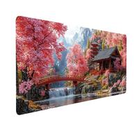 Tappetino Mouse zen Tappetino Scrivania 70 x 30 x 0.3cm Astratto Mousepad Bordi Cuciti Migliorare la Precisione e la Velocità, Decorare Sottomano Scrivania per Ufficio Casa Gaming Gifts model-0093