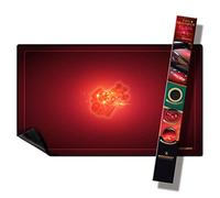Tappetino multigioco Rosso Grande Lunghezza per Giochi di Carte Giochi di Dadi Giochi di societes Neoprene Silenziatore Spesso Lavabile antiderapant Qualsiasi tipo di superficie Gioca a quello che