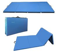 Tappetino multiuso extra spesso ad alta densità, anti strappo, per ginnastica, ginnastica, palestra, aerobica, pieghevole, disponibile in diversi colori