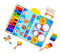 Tappetino Musicale Per Bambini Tamburo Sensoriale Giocattoli Educativi | Tappeto Musicale per Bambini Per Culla Bagno Doccia Auto Seggiolino Viaggio All'Aperto