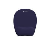 Tappetino NATEC CHIPMUNK Blu Scuro Monocromo Memory Foam Base Antiscivolo
