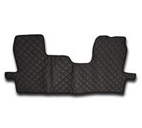 TAPPETINO NERO ECO PELLE RHD PER FORD TRANSIT BUS VII 2006-2013 DOPPIA SEDUTA