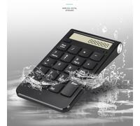 Tappetino numerico nero 2.4G con display digitale per la finanza di