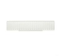 Tappetino paraschizzi per lavello, tappetino scolapiatti, tappetino per rubinetto in silicone impermeabile, per cucine, bagni, lavanderia e altro ancora, 50 x 10 cm (beige)