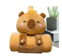 - Tappetino per , a forma di capybara, per campeggio, sonnellino, per bambini, comoda sciarpa multiuso, per feste di compleanno, riunioni di famiglia, uffici, scude