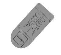 Tappetino per addominali per allenamento addominale, stabile, antiscivolo, spesso, riutilizzabile, per palestra a casa e attrezzature da allenamento, per yoga, pilates