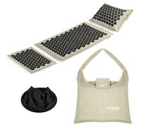 Tappetino per agopressione con punte Neo-Sport NS-902, grigio-nero