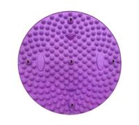 Tappetino per agopressione per massaggio ai piedi, per rilassamento e salute, per terapia riflessologica (PURPLE55)