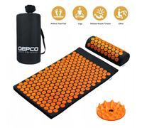 Tappetino per Agopuntura Materassino Cuscino per Agopressione &tasche