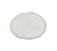 Tappetino per albero di Natale, base rotonda da posizionare intorno all'albero di Natale, decorazione per le vacanze (bianco, 35,1 cm)