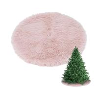 Tappetino per albero di Natale - Tappetino per albero in feltro felpato per la decorazione delle vacanze, grande protezione antiscivolo per la base 'albero di Natale | Tappetino resistente per
