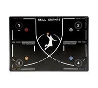 Tappetino per allenamento del basket, tappetino da pratica arrotolabile, per allenare il regate della palla, prestazioni per lo sviluppo delle abilità, superficie di miglioramento