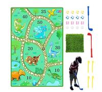 Tappetino per Allenamento Golf,Tappetino per Chip Interattivo | Kit per Pratica e Esercizi di Golf | Per Golfisti Ciclisti Famiglia Donne Uomini Ragazzi e Ragazze