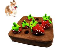 Tappetino per annusare - giocattolo per cani fragola, 12 giochi puzzle di