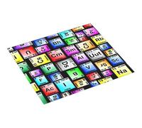 Tappetino Per Asciugare Colored Periodic Table Elements Repeating Tappetino Pasto Facile Da Pulire Reversibile Tappetini Per Posate, Per Scolapiatti, Bicchieri Di Vino, Tazza, 41x46cm