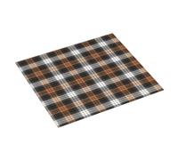 Tappetino Per Asciugare Fraser Brown Tartan Plaid Tappetino Cucina Multifunzione Reversibile Tappetini Per Posate, Per Lavello, Bancone Cucina, Piastra, 41x46cm