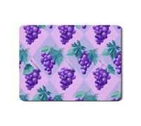 Tappetino per asciugare i piatti dell'uva per bancone della cucina, tappetino in gomma assorbente motivo uva viola, tappetino di asciugatura in pelle PU primavera per protezione bar 45,7 x 61 cm