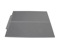 Tappetino per Asciugare i Piatti in Silicone per Bancone della, Tappetino per Asciugare i Piatti Extra Large Resistente Al Calore, Antiscivolo, Facile da Pulire, Multiuso,