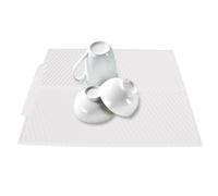 Tappetino per Asciugare i Piatti in Silicone per Bancone della, Tappetino per Asciugare i Piatti, Tappetino di Scarico per Bancone della Antiscivolo Resistente Al (B)