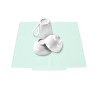 Tappetino per asciugare i piatti in silicone per bancone della , tappetino per scolapiatti per lavello con scarico integrato Tappetino di scarico multiuso 40,5x50,5 cm