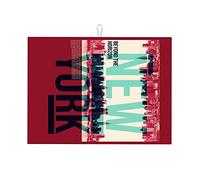 Tappetino per asciugare i piatti retrò con personalità, poster illustrativo, lettere ispiratrici, design tappetino da bar per la casa, GIF grande 18 x 24 pollici