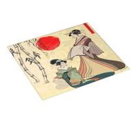 Tappetino Per Asciugare Japanese Geisha Girl Japan Tappetino Lavello Reversibile Multifunzione Tappetini Per Posate, Per Scolapiatti, Piastra, Vetro, 41x46cm