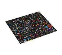 Tappetino Per Asciugare Math Linear Education Tappetino Lavello Pieghevole Reversibile Tappetini Per Posate, Per Stoviglie, Piastra, Vetro, 41x46cm
