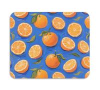 Tappetino per asciugare piatti con frutta arancione blu arte pittura tappetini antiscivolo assorbente terra diatomacea accessori da cucina 59,9 x 50 cm