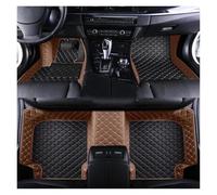 Tappetino Per Auto In Pelle Per Toyota Per Corolla 2007 2008 2009 2010 2011 2012 2013 Accessori Interni Antiscivolo Impermeabili Tappetino Auto(Black brown)