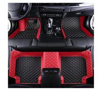 Tappetino Per Auto In Pelle Per Toyota Per Corolla 2007 2008 2009 2010 2011 2012 2013 Accessori Interni Antiscivolo Impermeabili Tappeti Per Auto(Red Black)