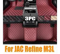 Tappetino per Auto in TPE per JAC Refine M3L M3 Plus LWB 2014 2015 2016 ~ 2024 Pad in pelle impermeabile LHD tappeto per piedi tappeto accessori Auto