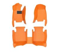 Tappetino per auto Per Accord 9 2014 2015 2016 2017 Tappetini Accessory Interior(Set completo: arancione)