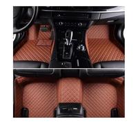Tappetino per Auto Per Porsche Per Macan 2014 2015 2016 2017 2018 2019 2020 2021 2022 Tappetini Personalizzati Fodere A Copertura Totale(Marrone)