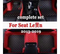 Tappetino per Auto per Seat leon 5F 2013 ~ 2019 Tapete impermeabile Automotivo Para Carro tappetini per Auto Set Alfombra Para Auto accessori per Auto