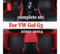Tappetino per Auto per VW Gol G3 2000 2001 2002 2003 2004 4 porte in pelle diamantata di lusso donna Foot Pad accessorio per moquette Auto