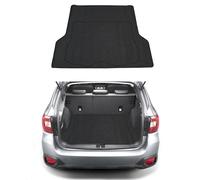 Tappetino per Bagagliaio baule Universale, Tappeto ritagliabile lungo le linee pre-indicate, in Gomma, misure tappeto 142 x 111 cm Nero