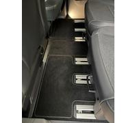 Tappetino per bagagliaio dell'area passeggeri, colore nero, adatto per Ford Tourneo Custom Titanium X L2 con sedili singoli (passo lungo) dal 2025