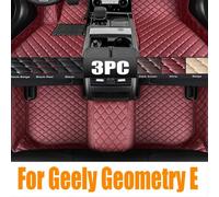 Tappetino per bagagliaio posteriore dell'auto per Geely Geometry E 2022 ~ 2024 2023 speciale TPE impermeabile Pad Trunk Space Tray Liner accessori per la copertura del carico
