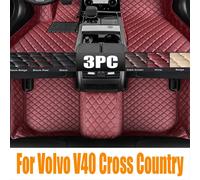 Tappetino per bagagliaio posteriore speciale per auto per Volvo V40 Cross Country 2013 ~ 2019 2014 tappeto in TPE tappetino impermeabile spazio vassoio per bagagli accessori