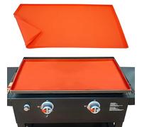Tappetino per barbecue in silicone resistente Protettore piastra riutilizzabile Accessorio padella piatta Copertura facile da usare e eco-compatibile