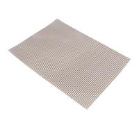 Tappetino per Barbecue in Tessuto in Fibra di Vetro, Può Essere Tagliato per Adattarsi Alla Forma Della Griglia O del Forno, Tappetino a Griglia Barbecue Multifunzionale per Gas (Brown 30*40 cm)